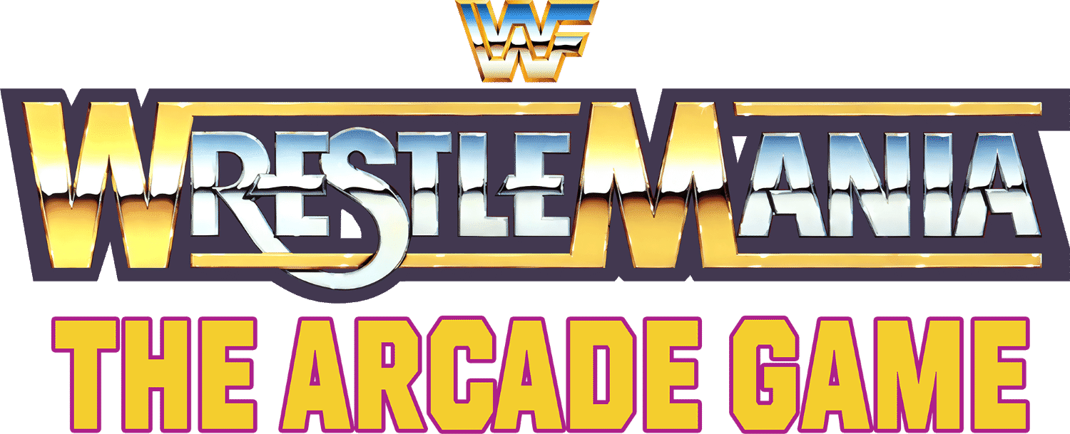 WWF Wrestlemania The Arcade Game logo for Playstation